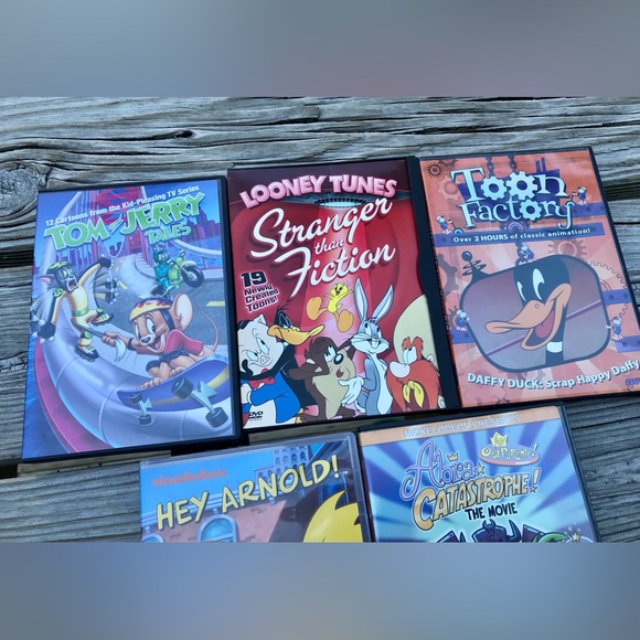 Bundle 2/$10 FAIRLY ODD PARENTS HEY ARNOLD LOONEY TUNES TOM JERRY Kids DVD Movie - Picture 5 of 8